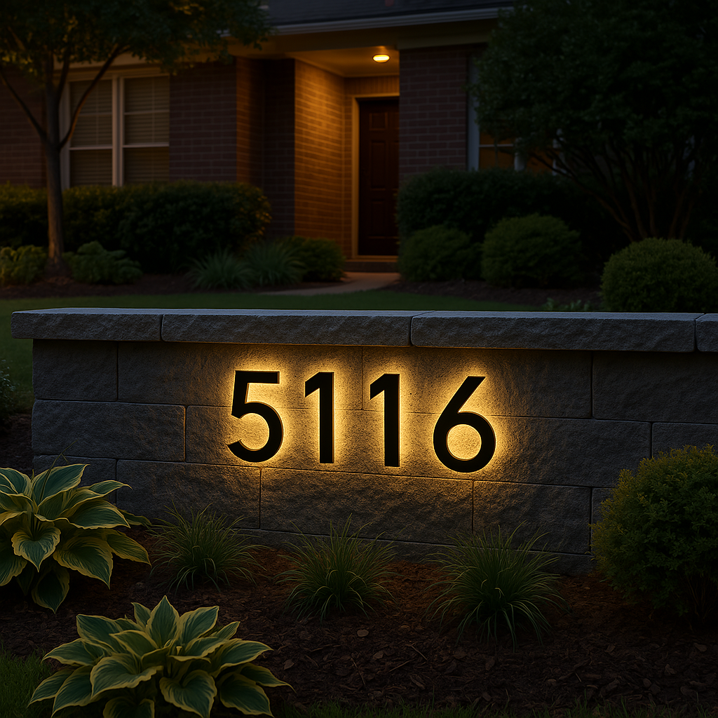Boost Your Curb Appeal with Long-Lasting Illuminated Address Numbers