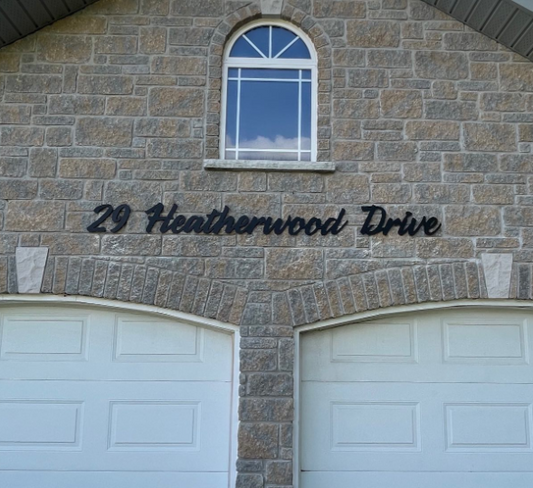 House Number Signs