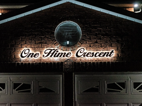 Personalize Your Home with a Stylish & Durable Custom House Number Sign