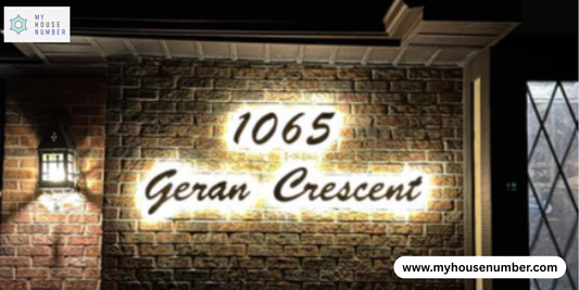 Upgrade Your Home’s First Impression with Affordable LED House Number Signs