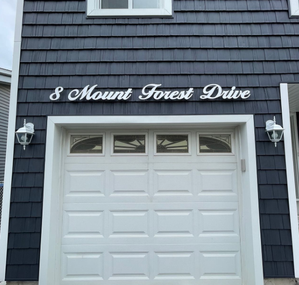 Illuminate Your Entryway with Sleek Light Up House Number Signs