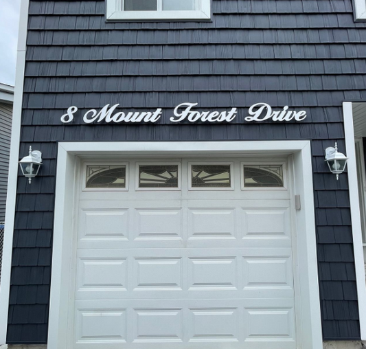 Illuminate Your Entryway with Sleek Light Up House Number Signs
