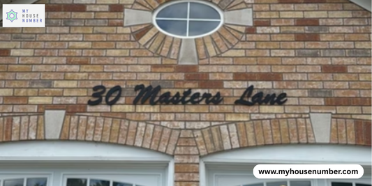 Custom LED House Number Signs for a Stylish Address Display