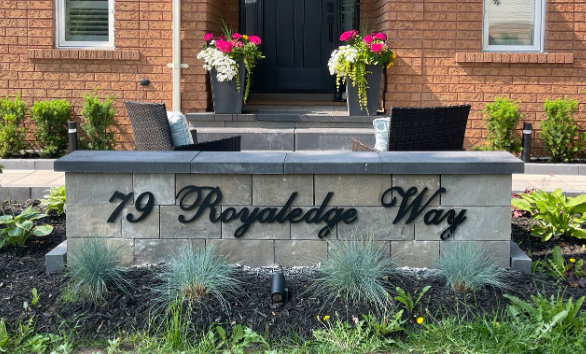 Unique Custom Address Signs to Match Your Home’s Style